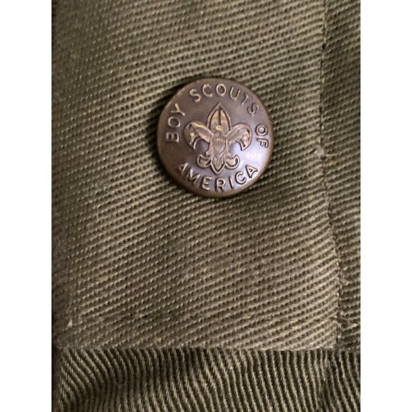 Boy Scouts of America Official Uniform Cargo Shorts GREEN NO SIZE - Picture 6 of 9